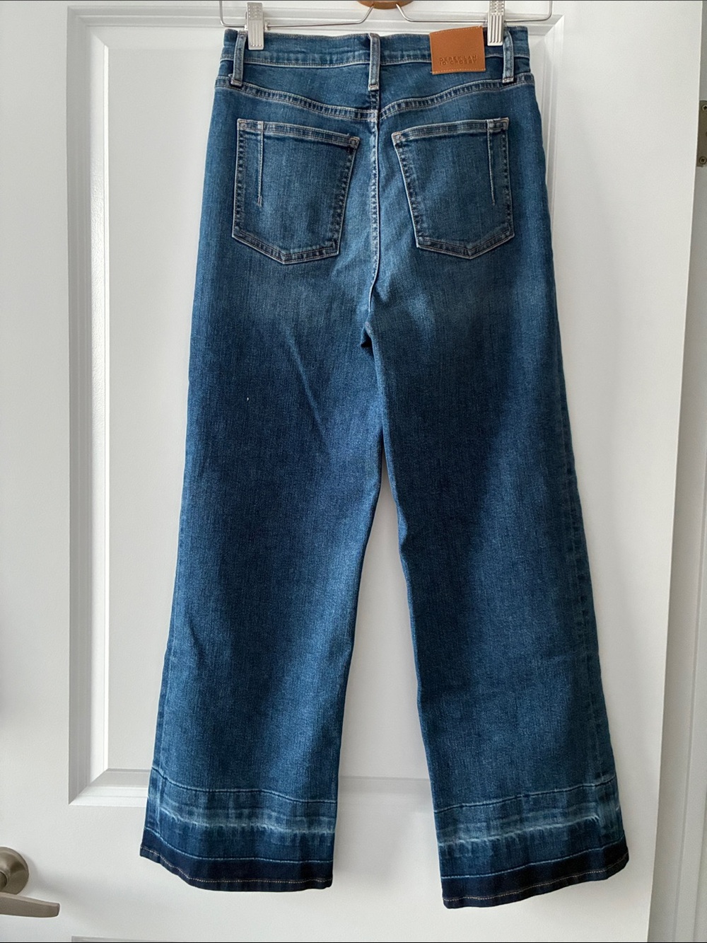 Derek Lam 10 Crosby Size 27 Isla Wide-Leg Cropped Jeans - Picture 5 of 7